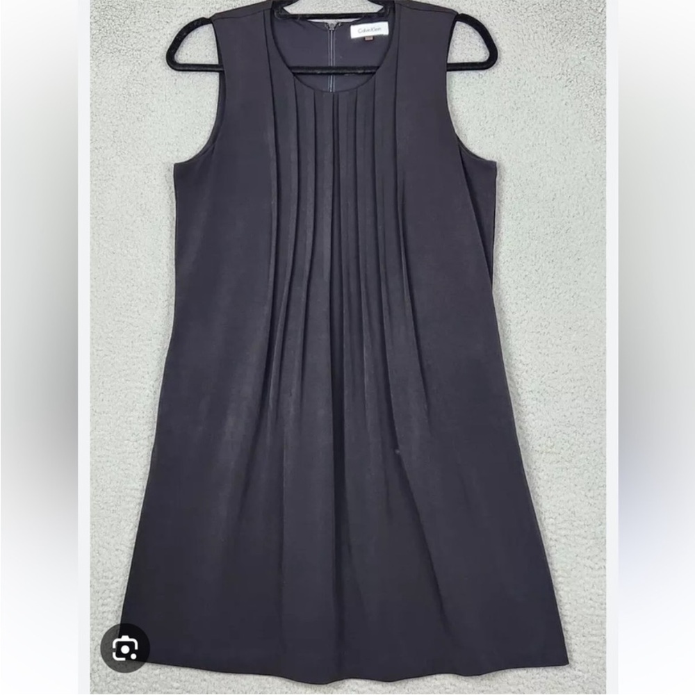 CALVIN KLEIN PLEATED DRESS 10
